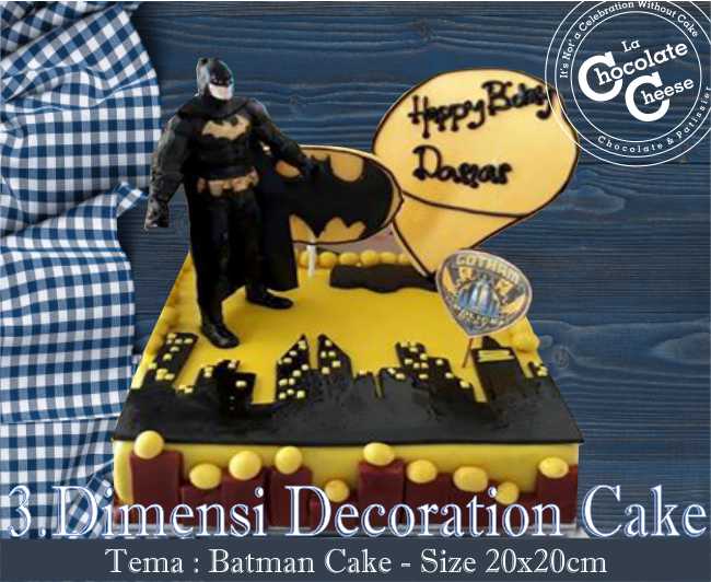 Batman 3.D Cake