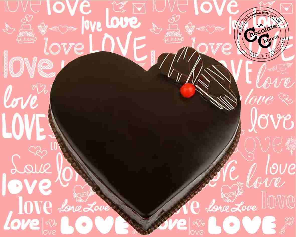 Cake Valentine Chocolate Love Love 1