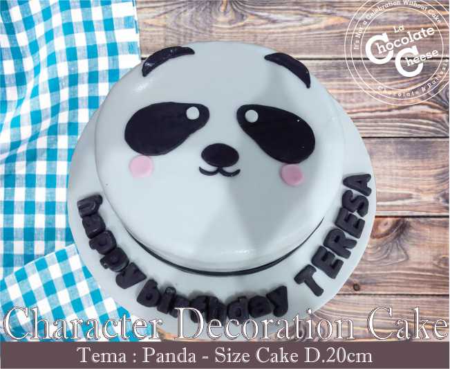 Character Cake Panda